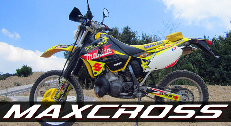 SUZUKI RMX250S 1996-N' (Iron tank version) ROCKSTAR MAKITA STYLE